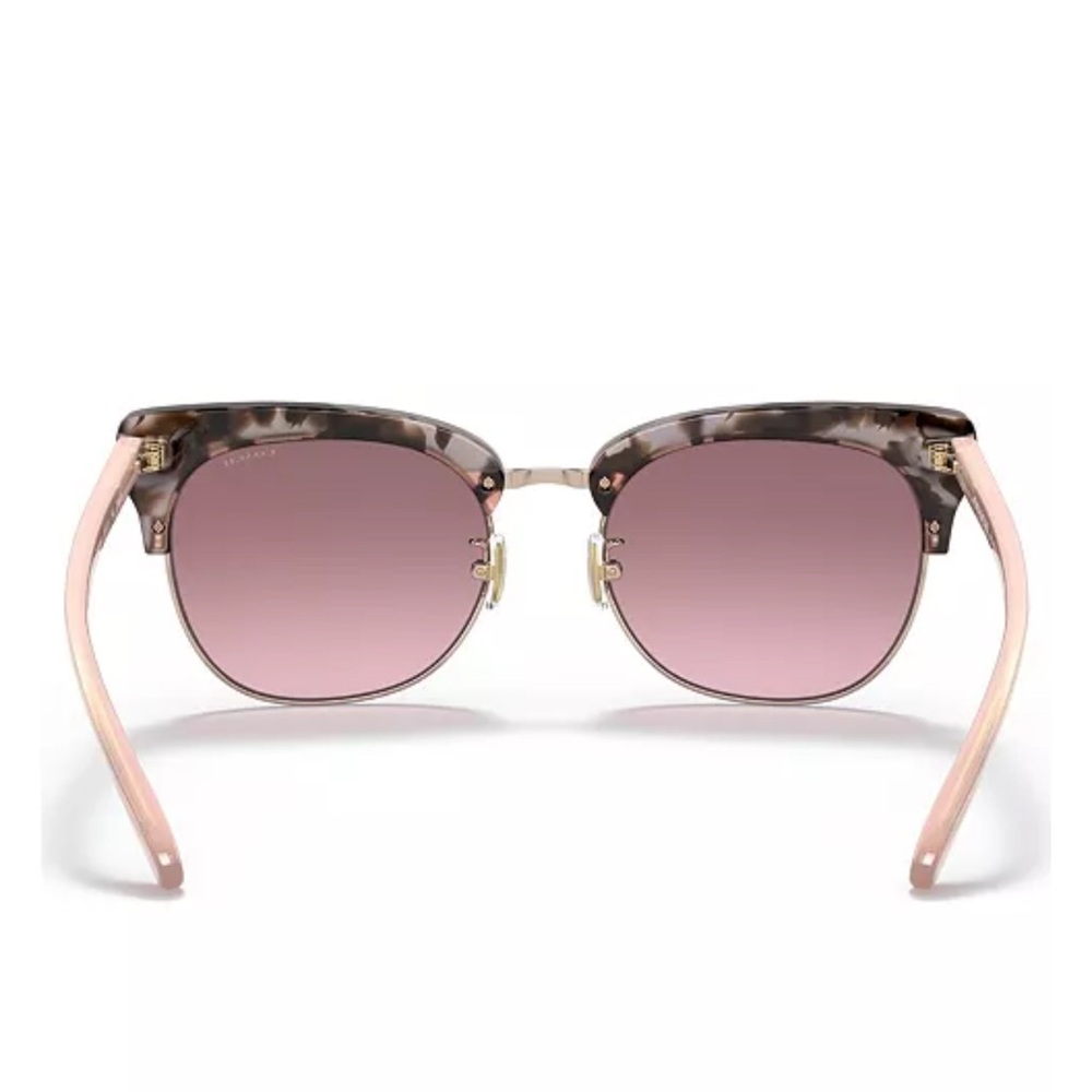 Coach Sunglasses with Tortoise and Pink Lenses - Picture 6 of 11